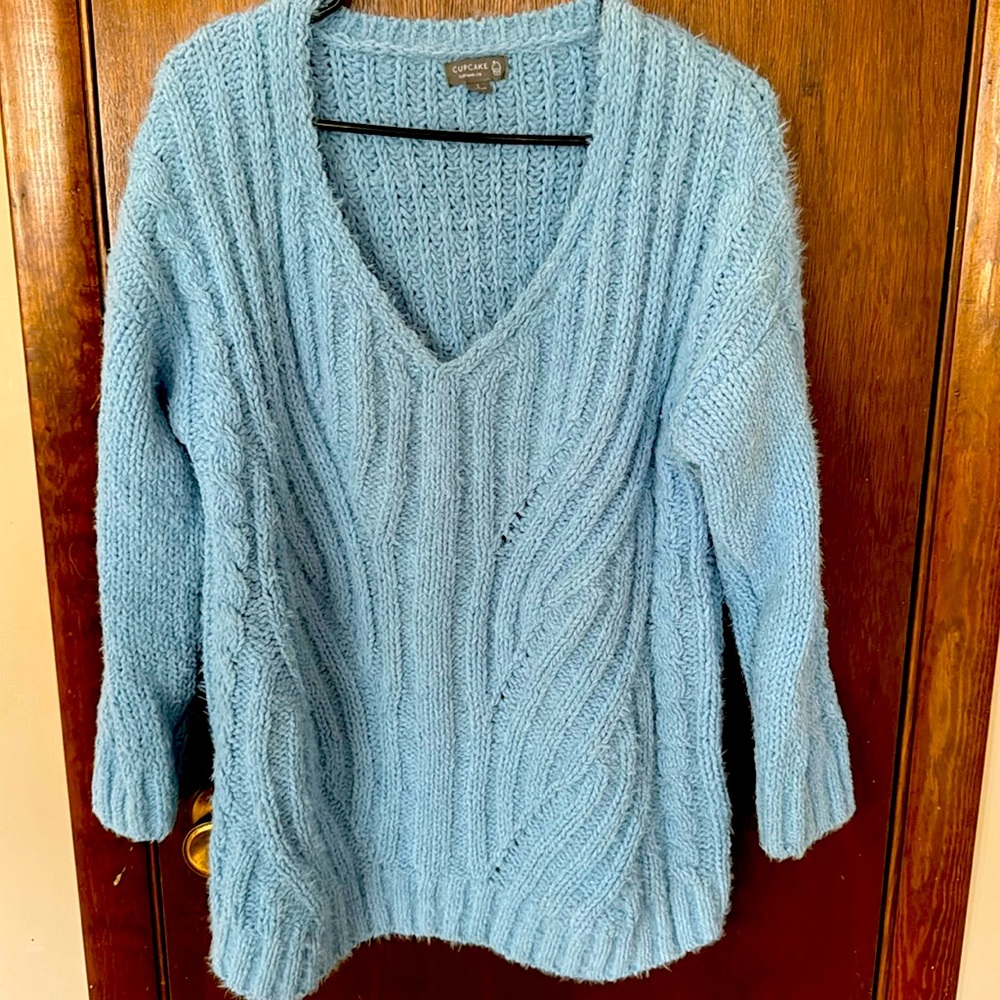 Cupcake Clothing LTD L Blue Sweater